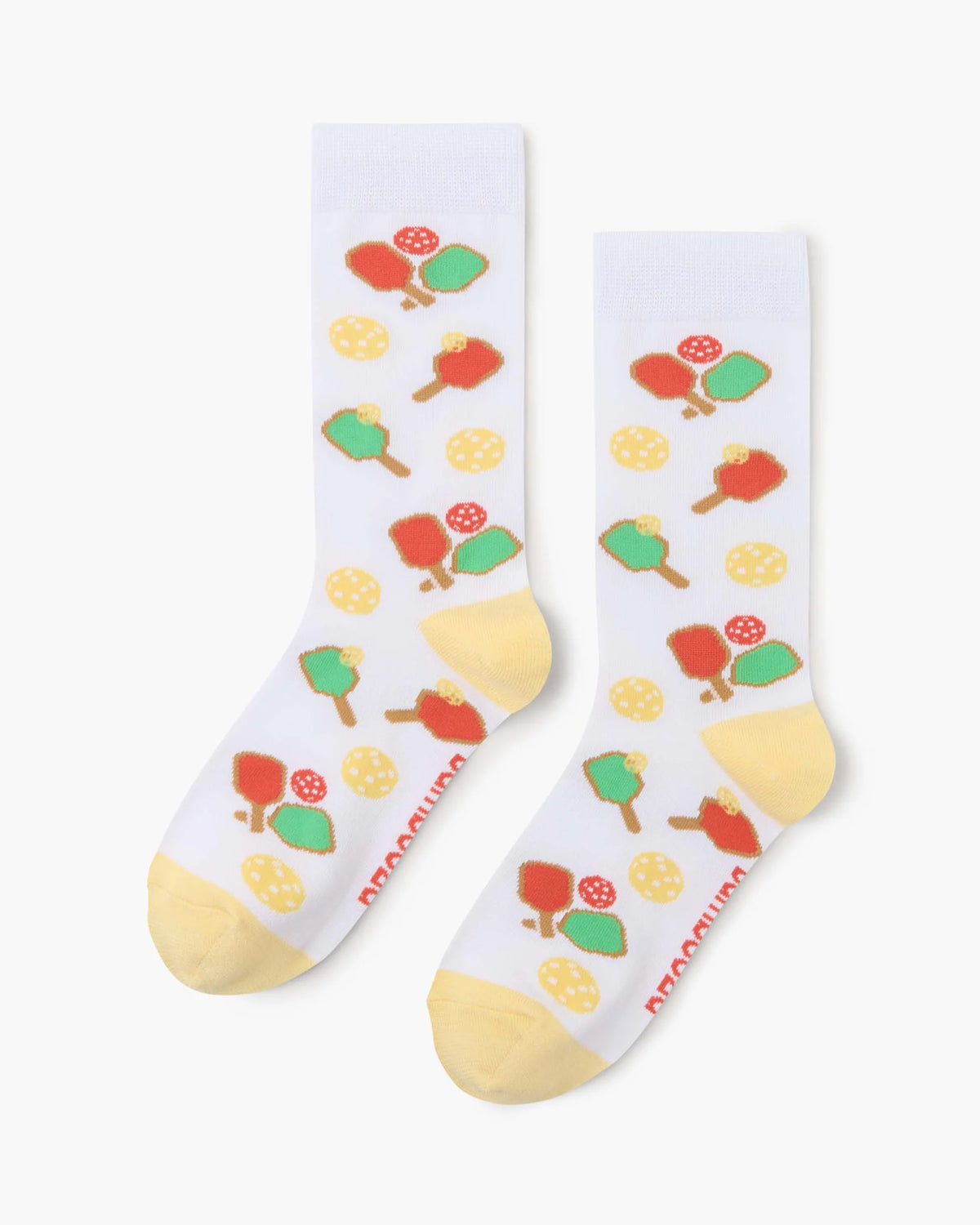 Pickle Ball Women's Bamboo Crew Socks