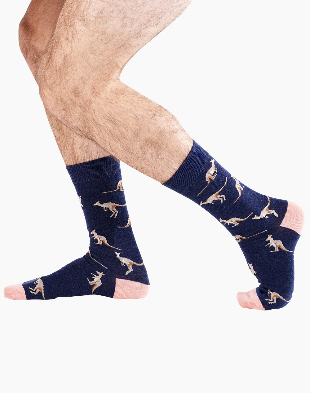 Kangaroo Men's Bamboo Crew Socks - The Sockery