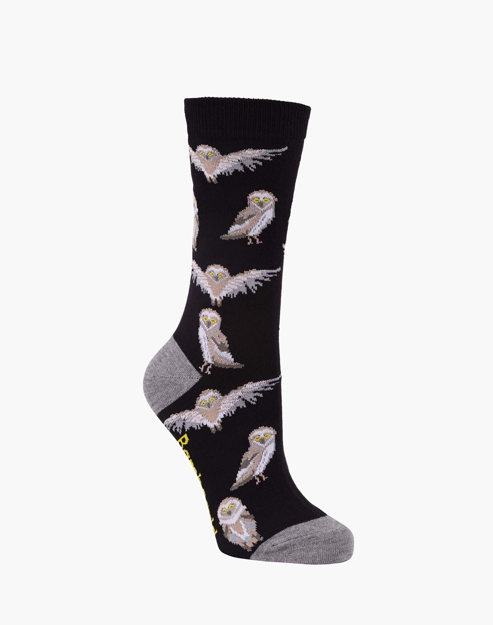 Margaret River Owl Women's Bamboo Crew Socks