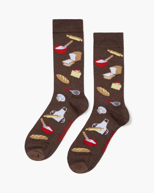 Bakers Gunna Bake Men's Bamboo Crew Socks