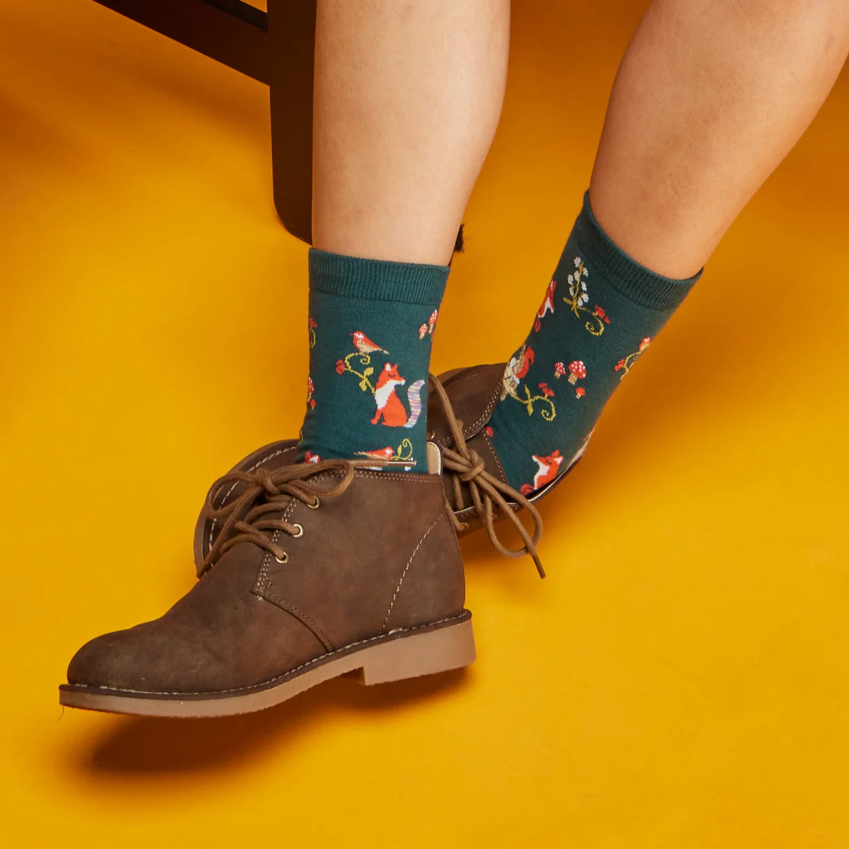 Foxy, I Think I Love You! Women's Crew Socks