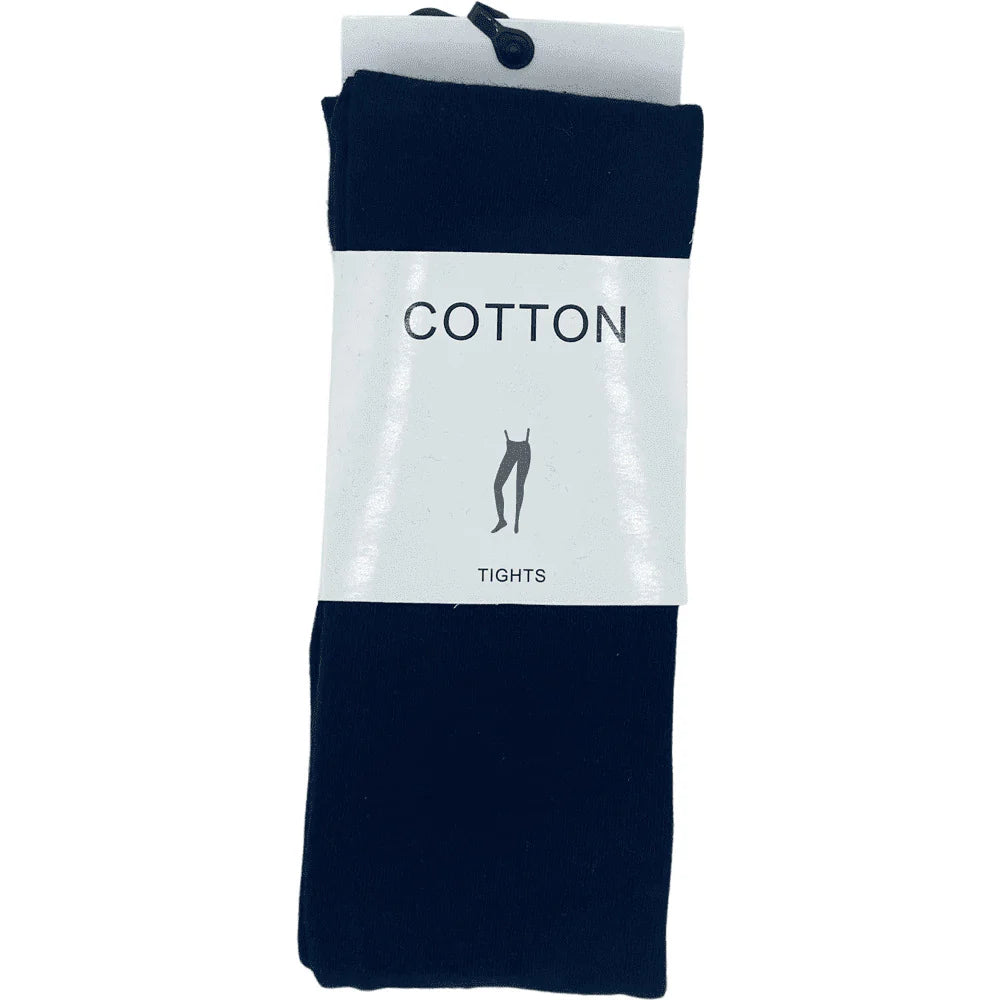 Cotton Tights - Black