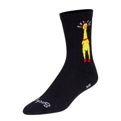 Rubber Chicken - Mens Sports Crew Socks