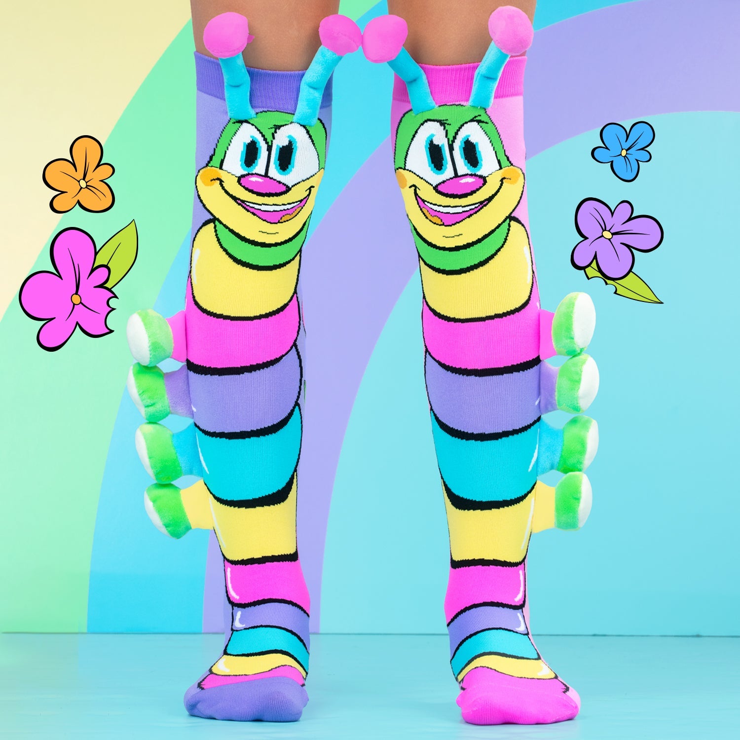 Madmia Caterpillar Knee High Socks