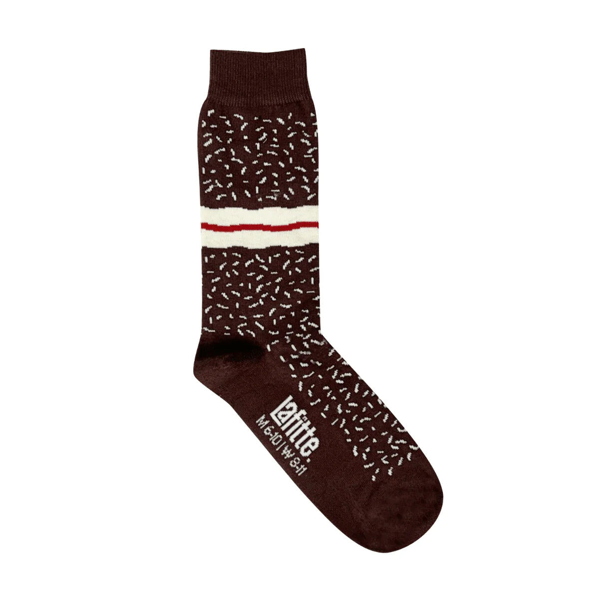 Chocolate Lamington Crew Socks