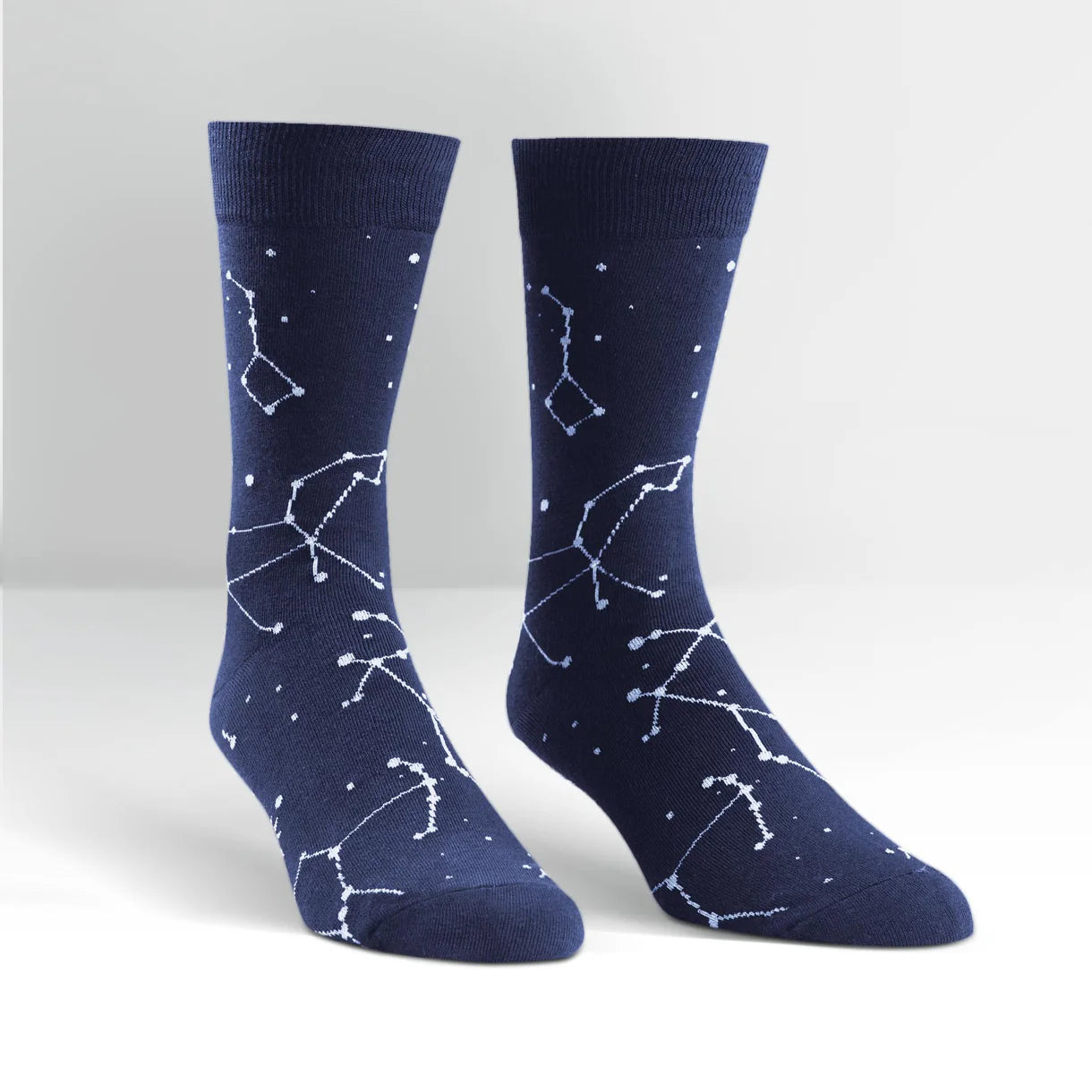 Constellation Men's Crew Socks - Glow in the Dark