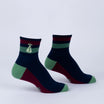 I Believe Embroidered Quarter Socks -The Sockery