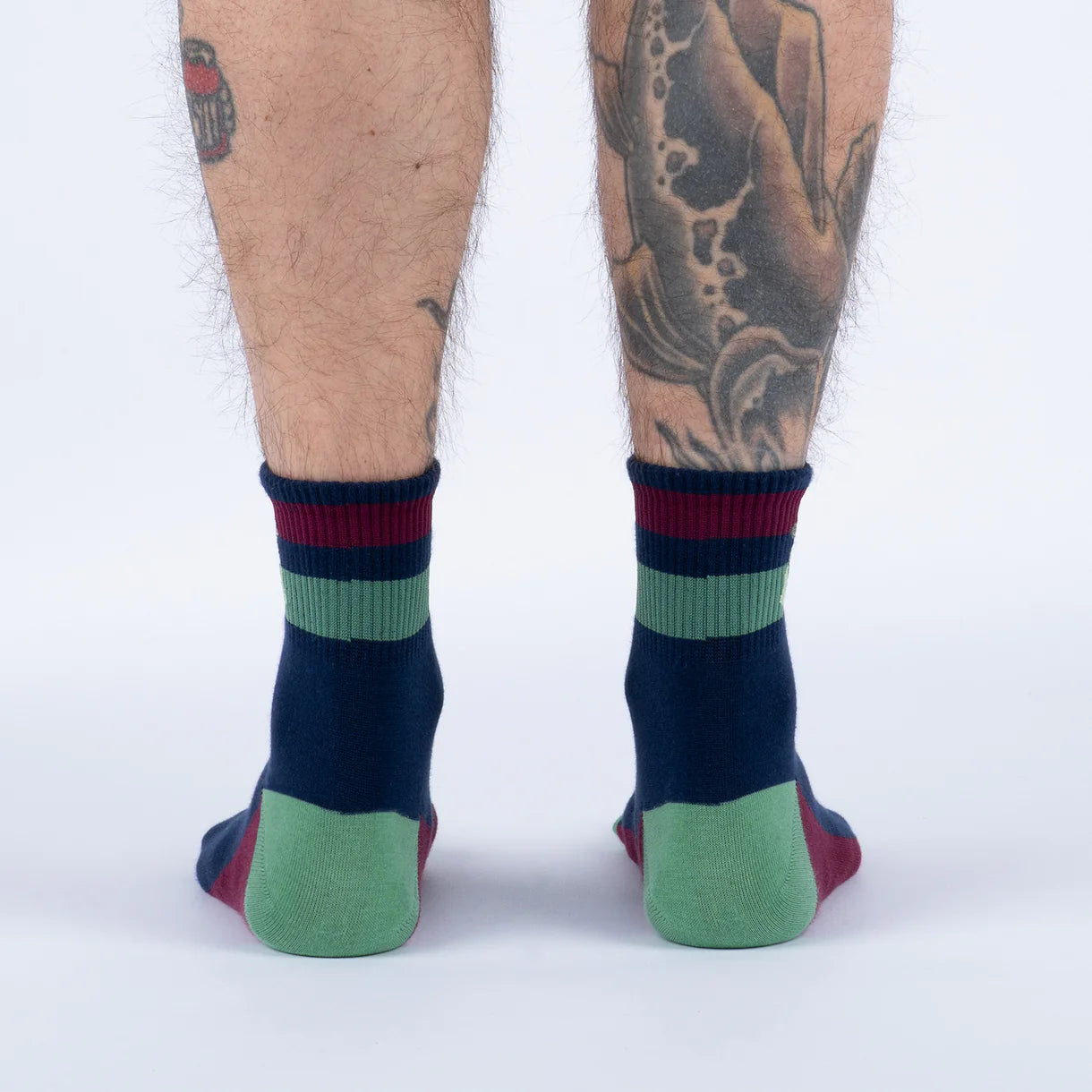 I Believe Embroidered Quarter Socks -The Sockery