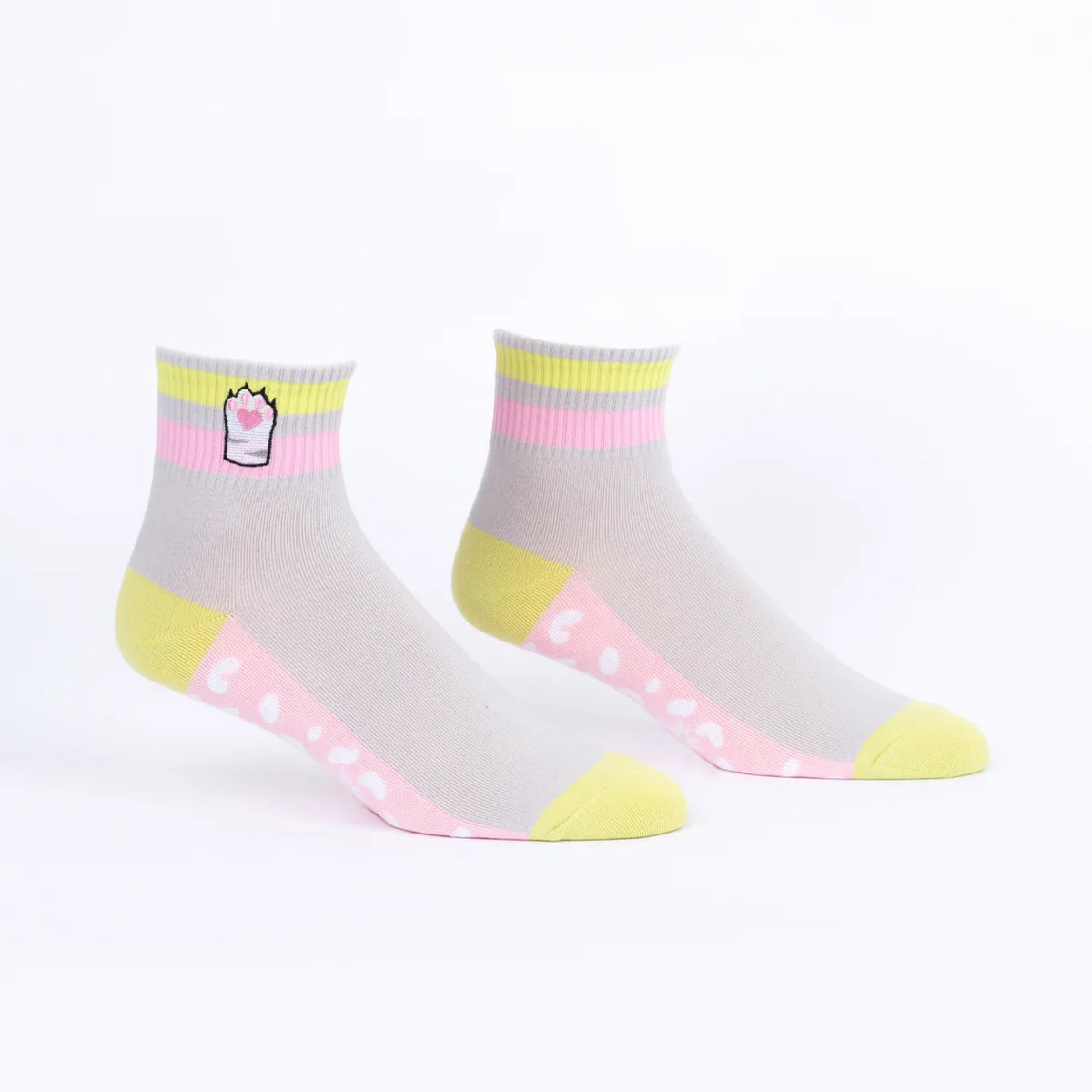 Toe Beans Club Embroidered Quarter Socks 🐾