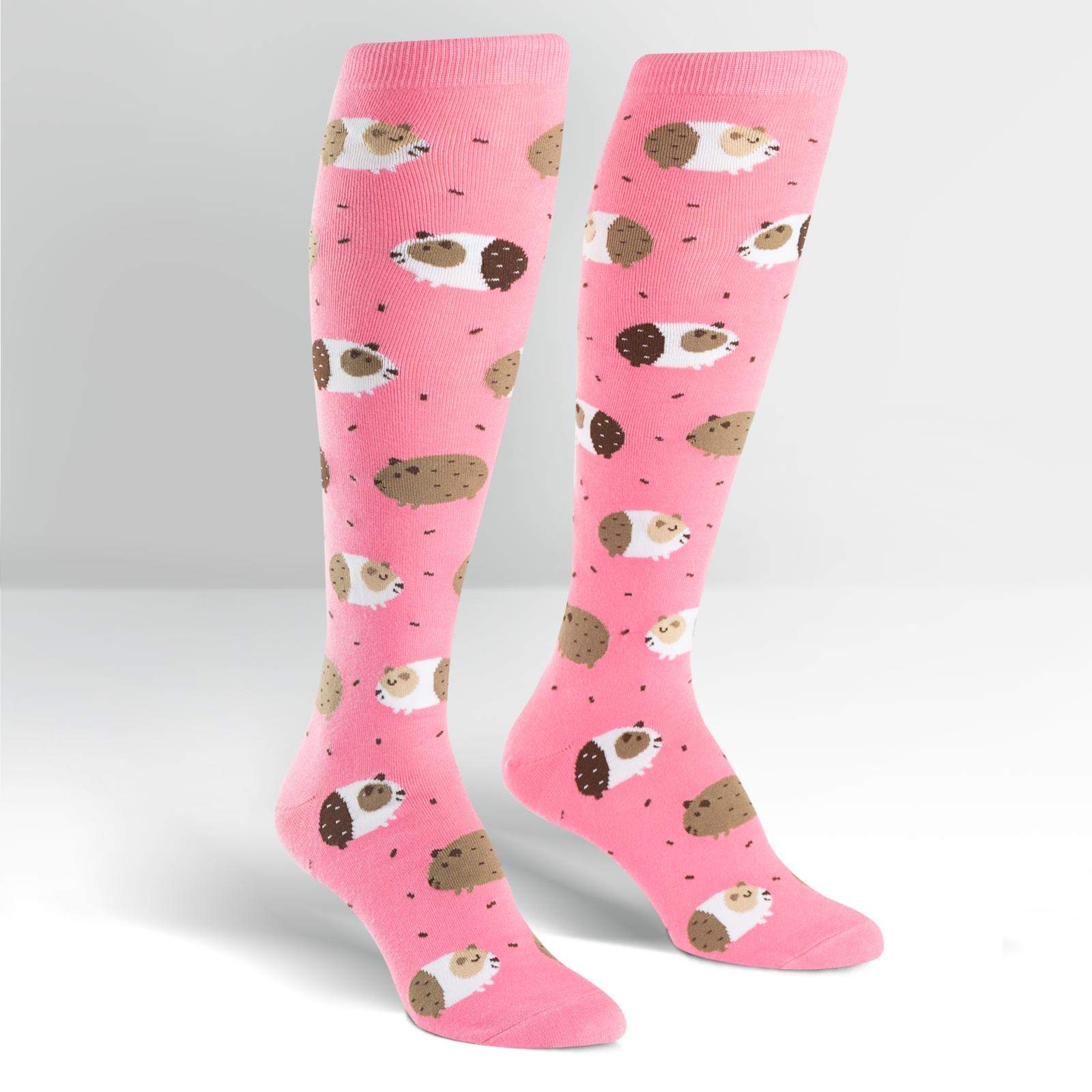 Furry Friends Women's Knee High 3 Pair Gift Box