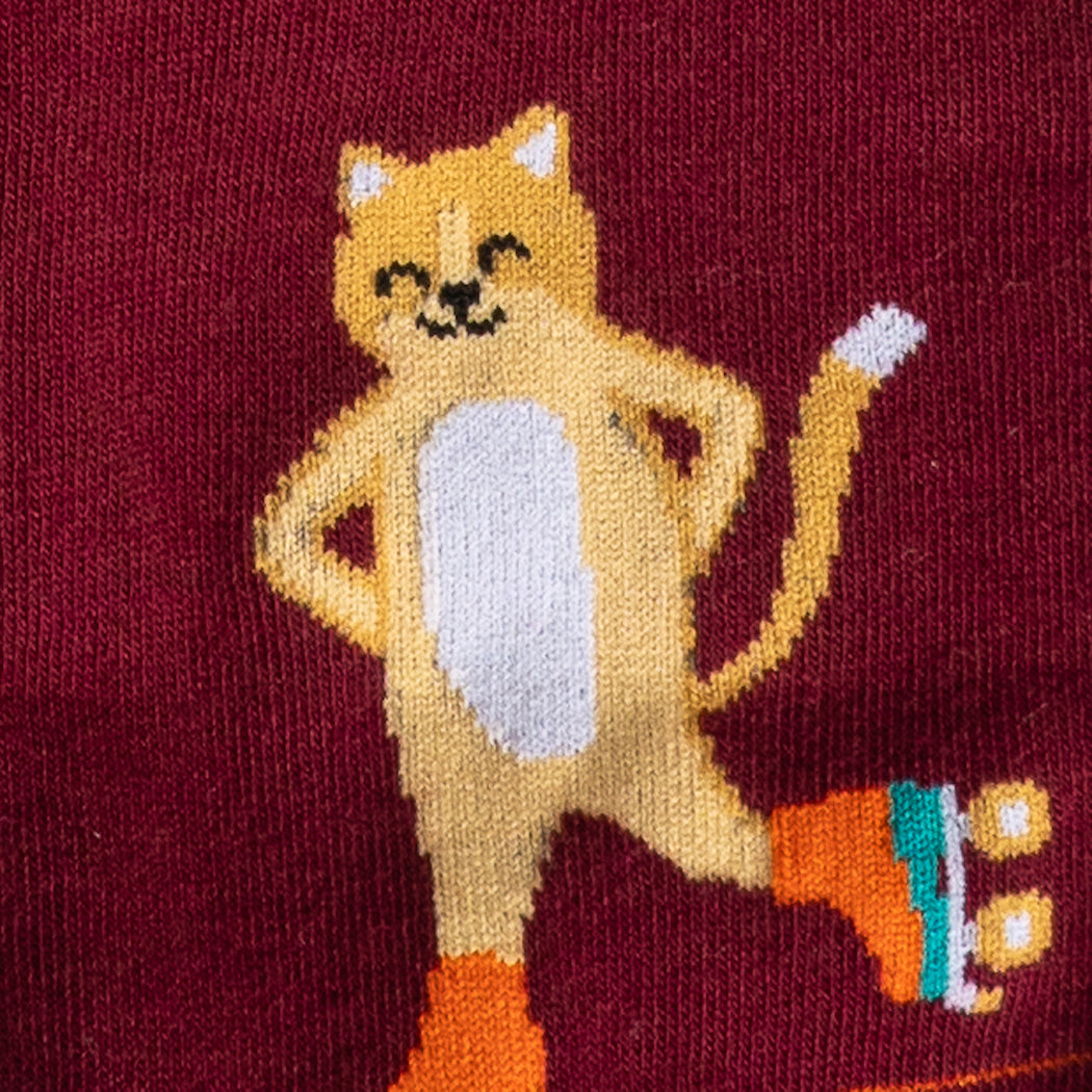 Roller Cats Women's Knee High Socks - The Sockery
