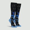 Cats In the Dark Women's Knee High Socks - Glow in the Dark