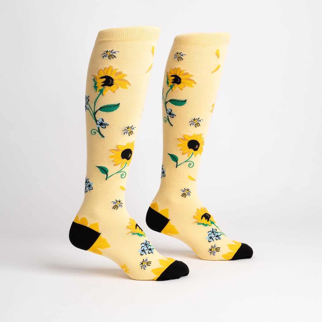 Here comes the Sun Women's Knee High Sock - The Sockery