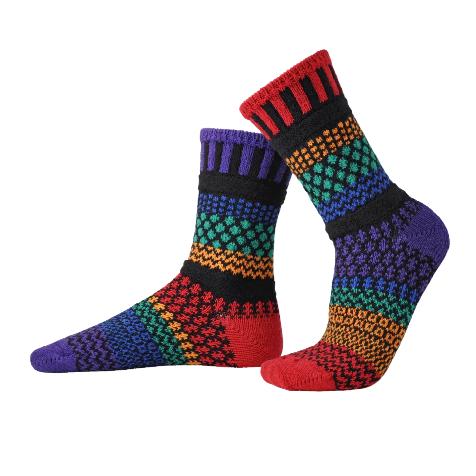 Gemstone Recycled Cotton Crew Socks - The Sockery