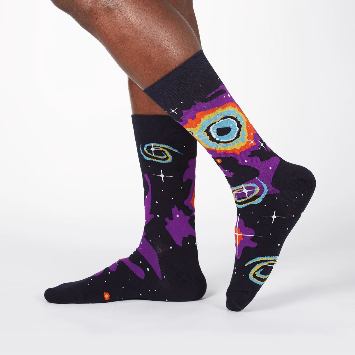Helix Nebula Men's Crew Socks - The Sockery