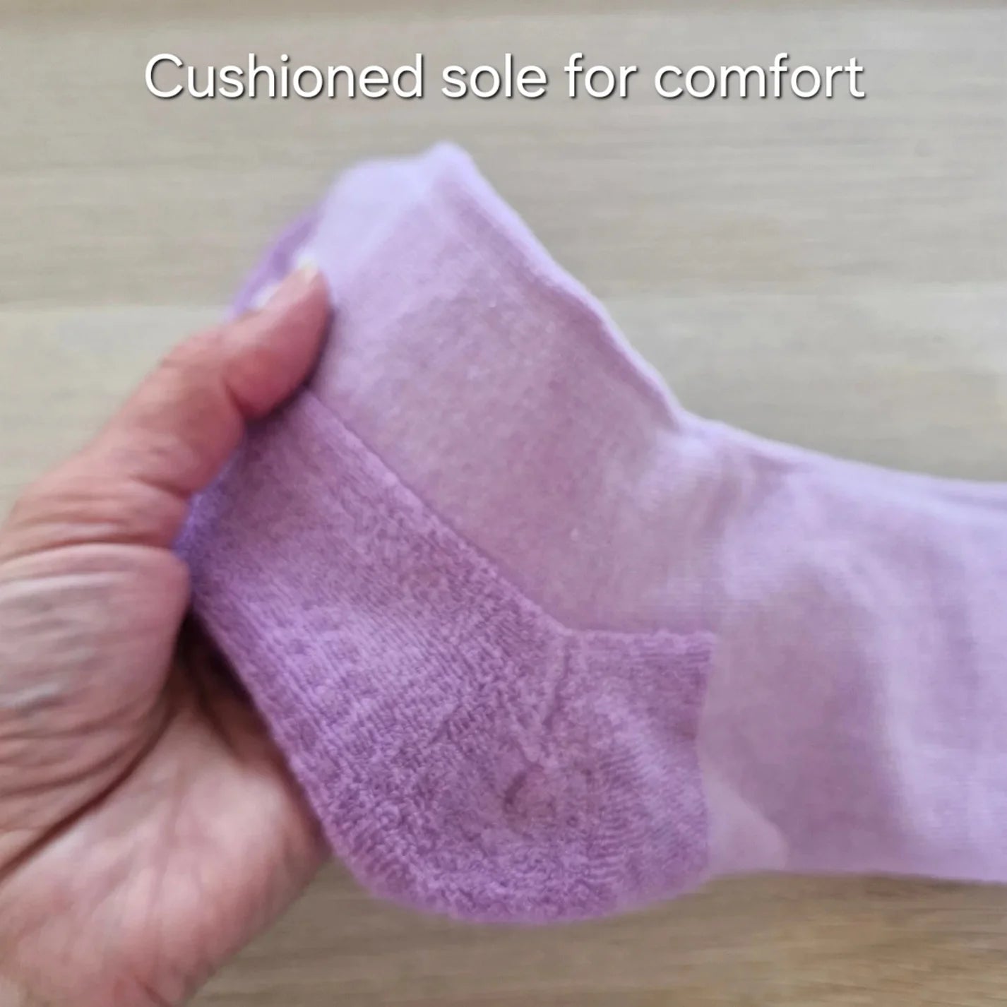 Lavender Non-Slip Circulation Socks
