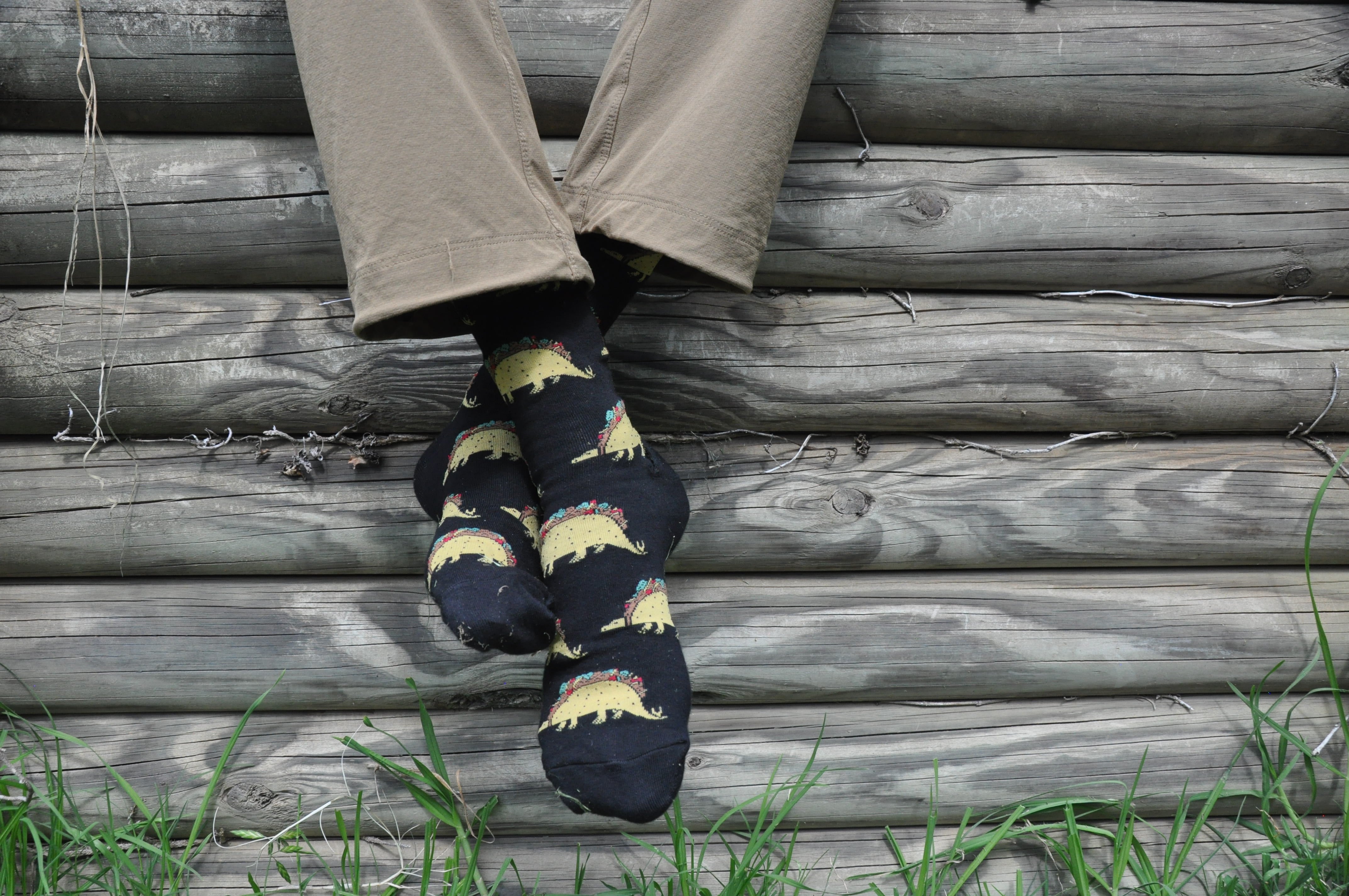 Tacosaurus Men's Crew Socks