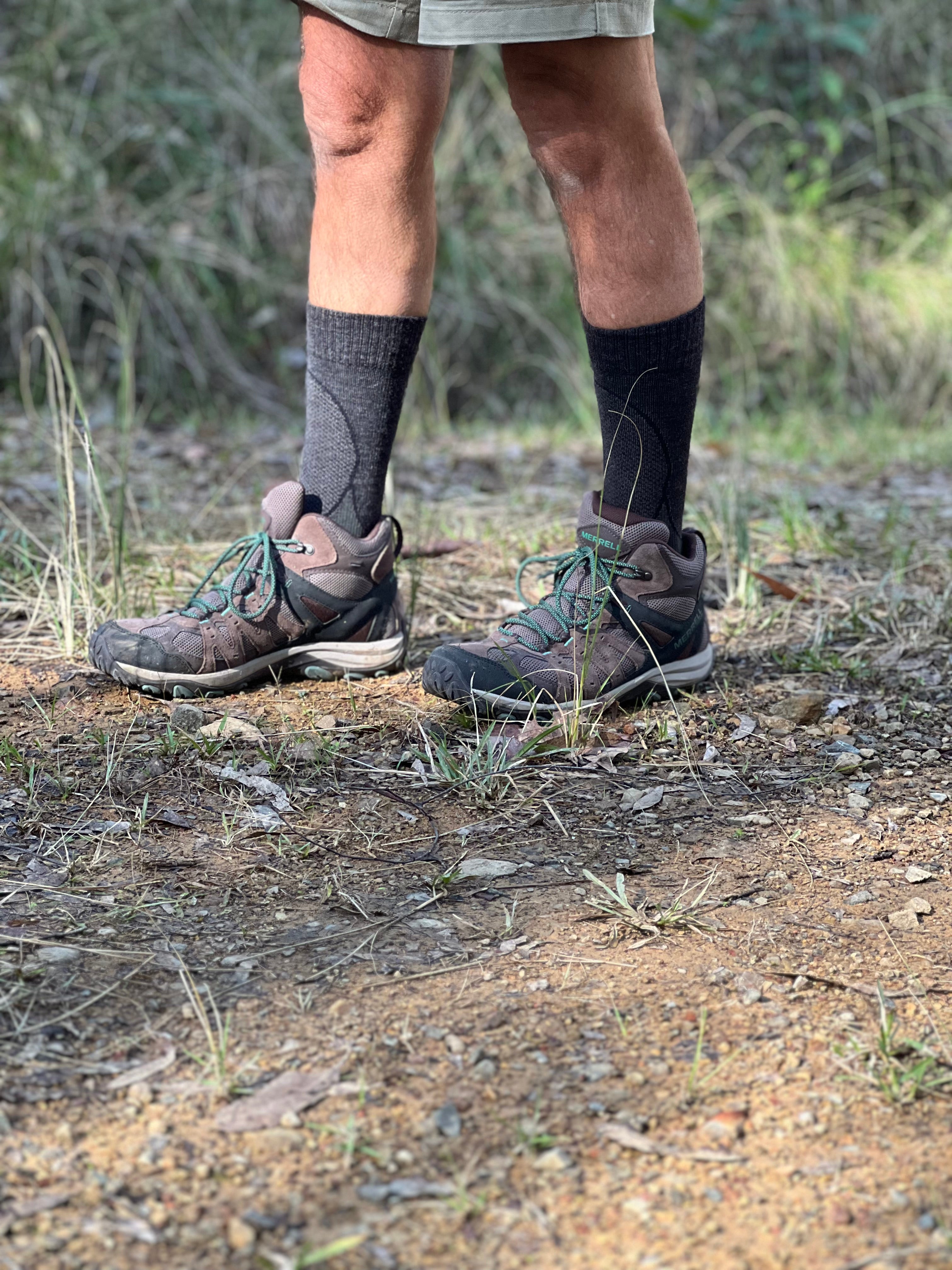 Serious Trekker Unisex Merino Wool Socks - The Sockery