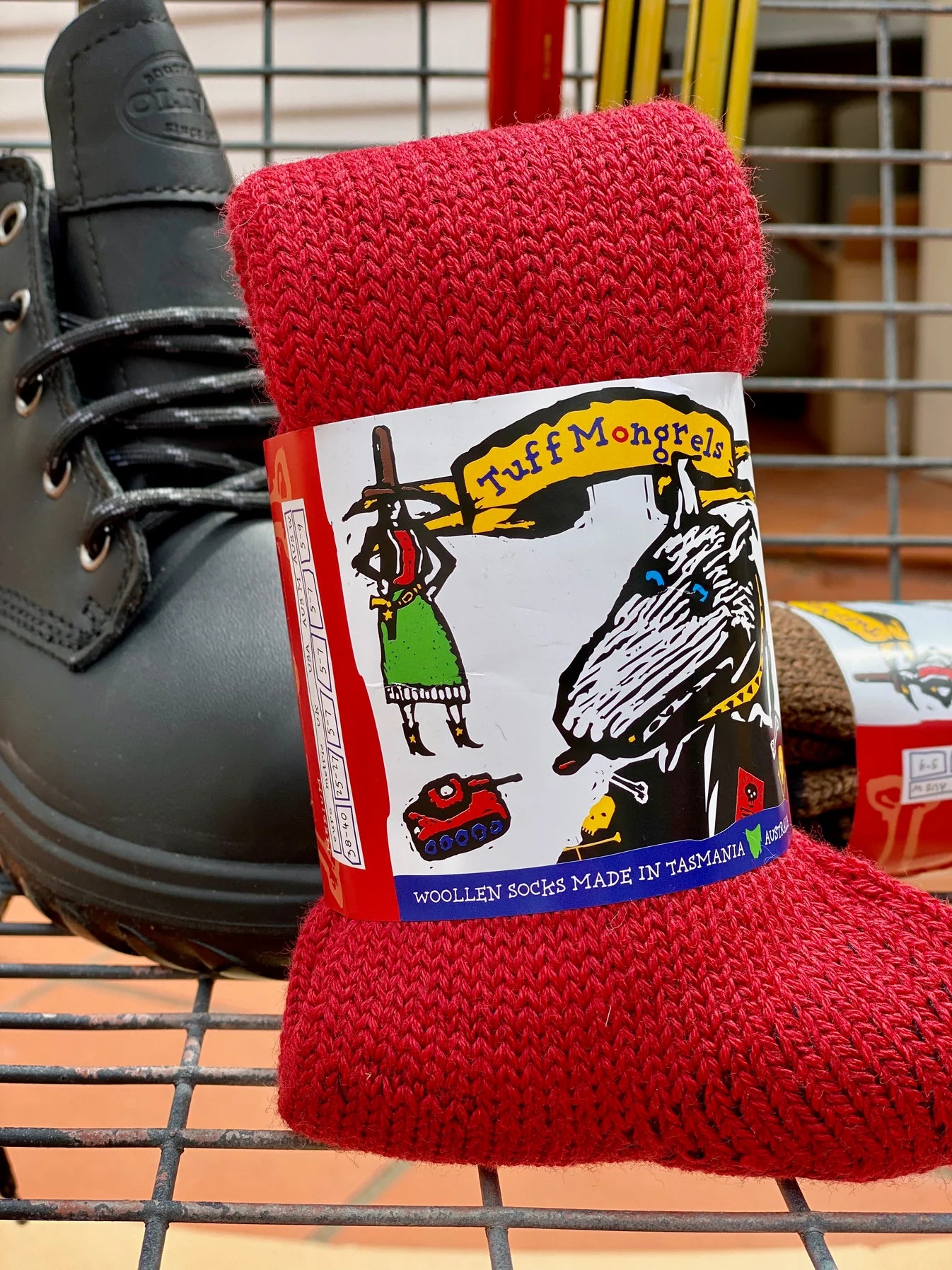 Tuff Mongrel Socks in Denim