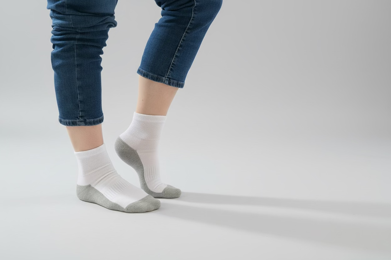 Unisex Easy On Stretch Quarter Socks - Australian Made