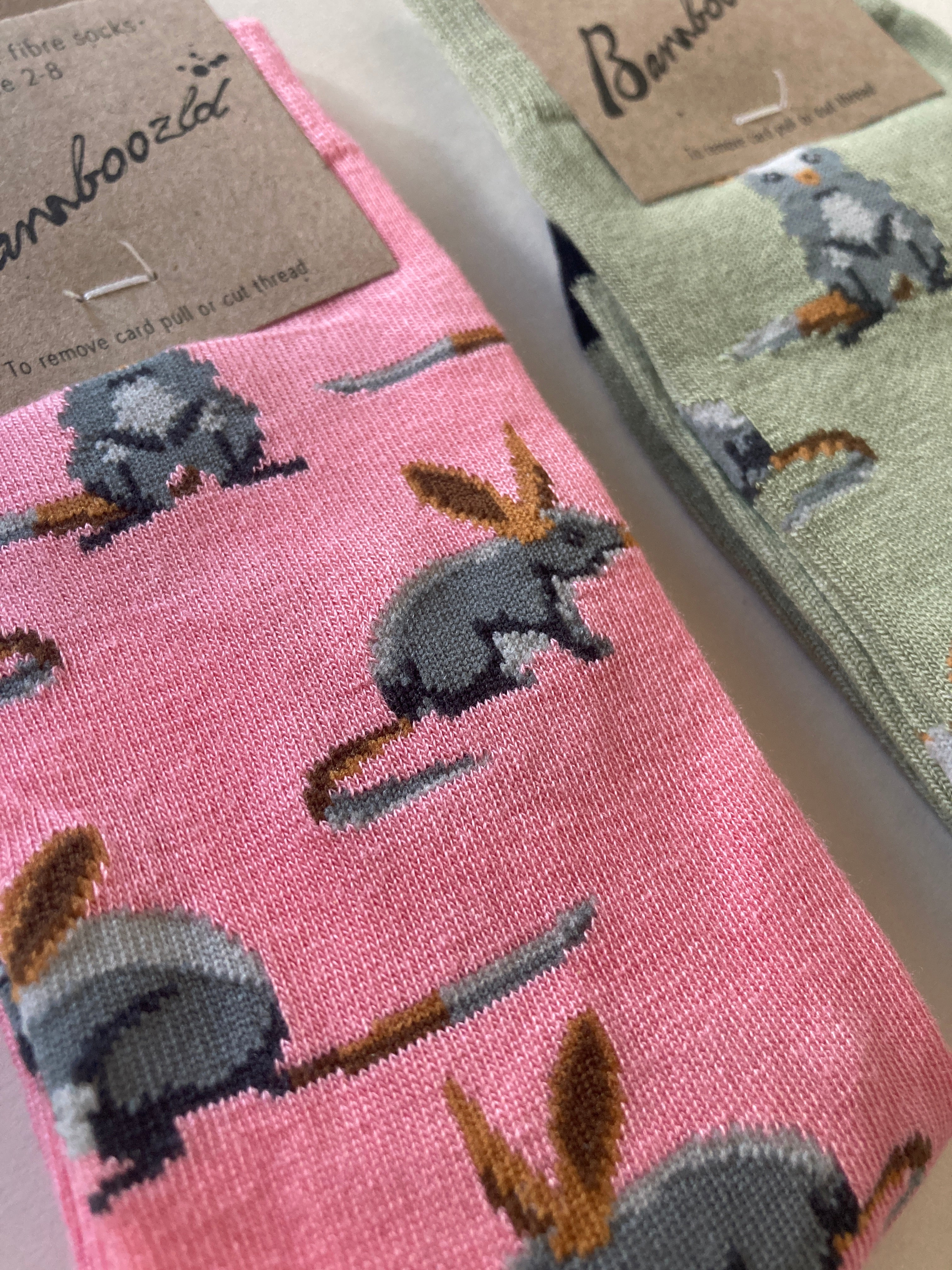 Australian Bilby Women's Bamboo Crew Socks - Help Save the Bilby Fund