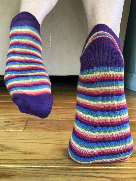 Earthern Rainbow Ankle Socks