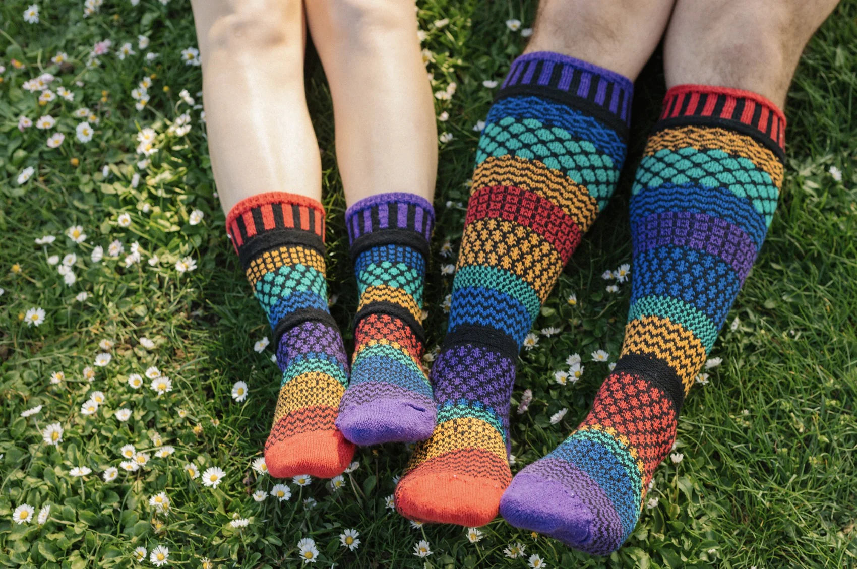 Gemstone Recycled Cotton Crew Socks - The Sockery