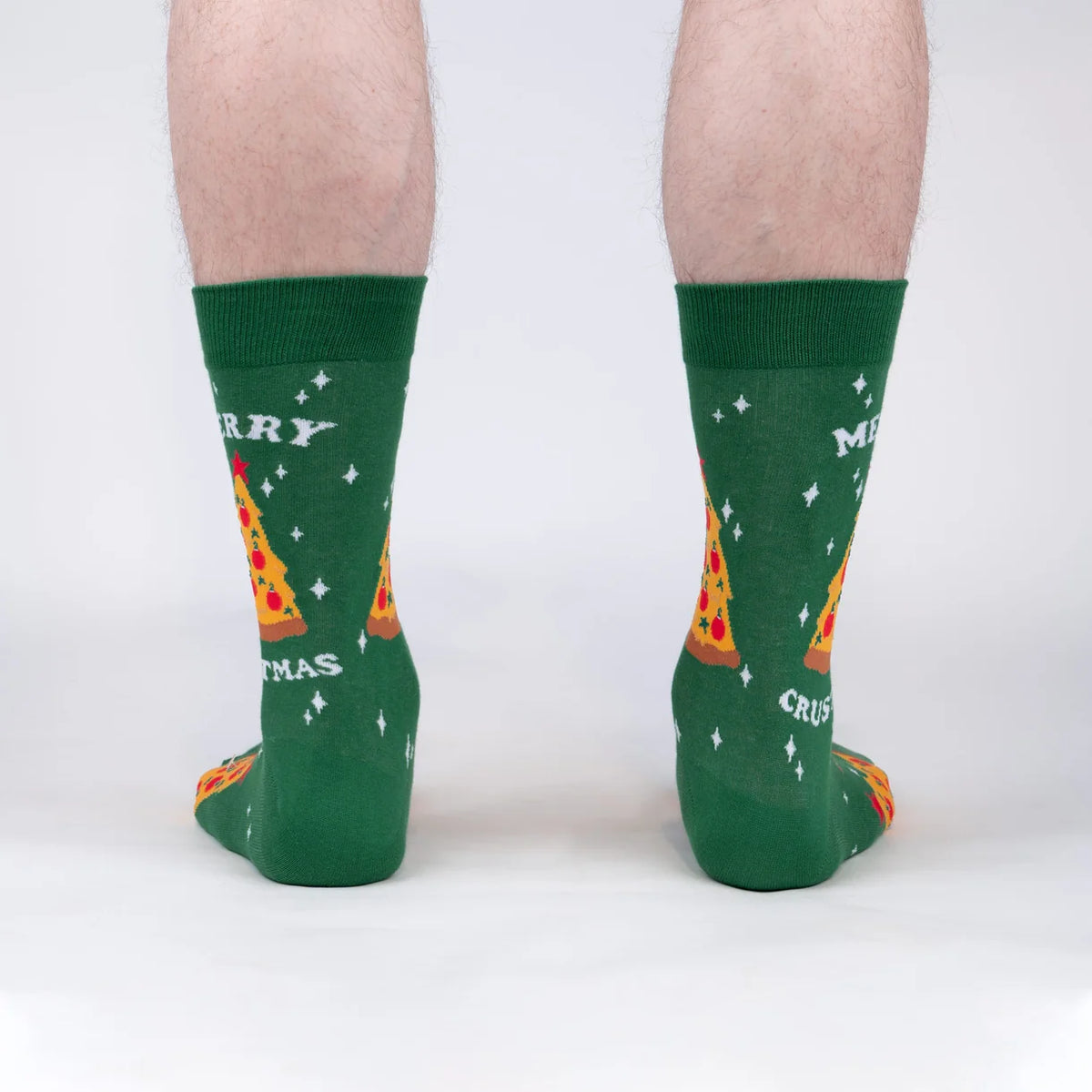Merry Crustmas Men's Crew Socks