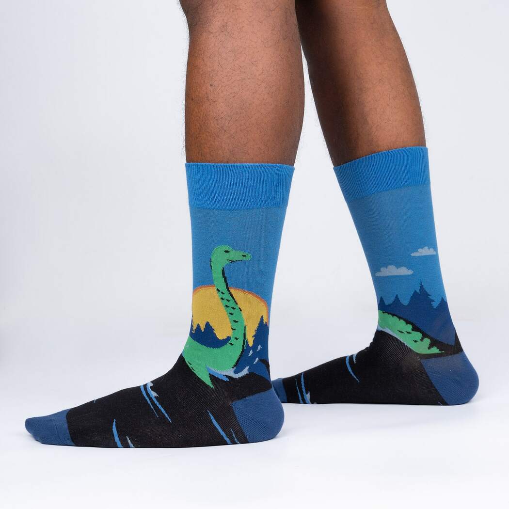 Loch ness monster socks - The Sockery