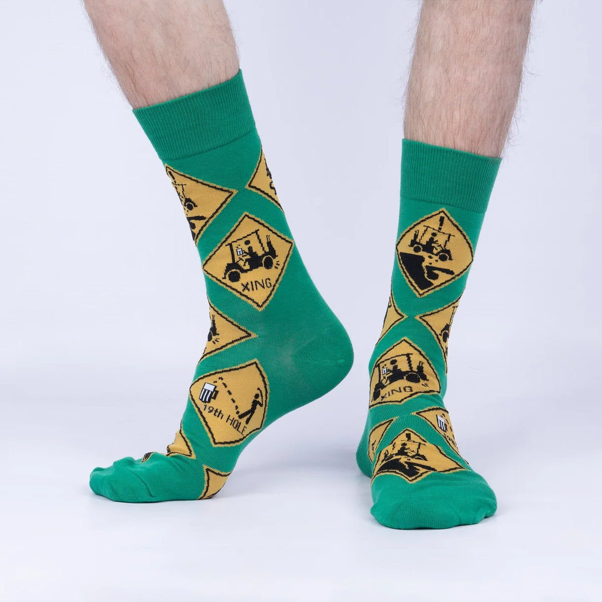 Golf Xing Men's Crew Socks