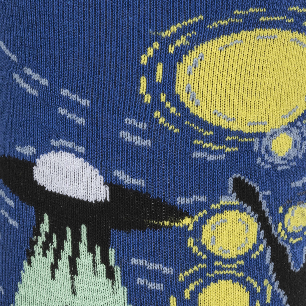 The Starry Flight Mens Crew Sock - The Sockery