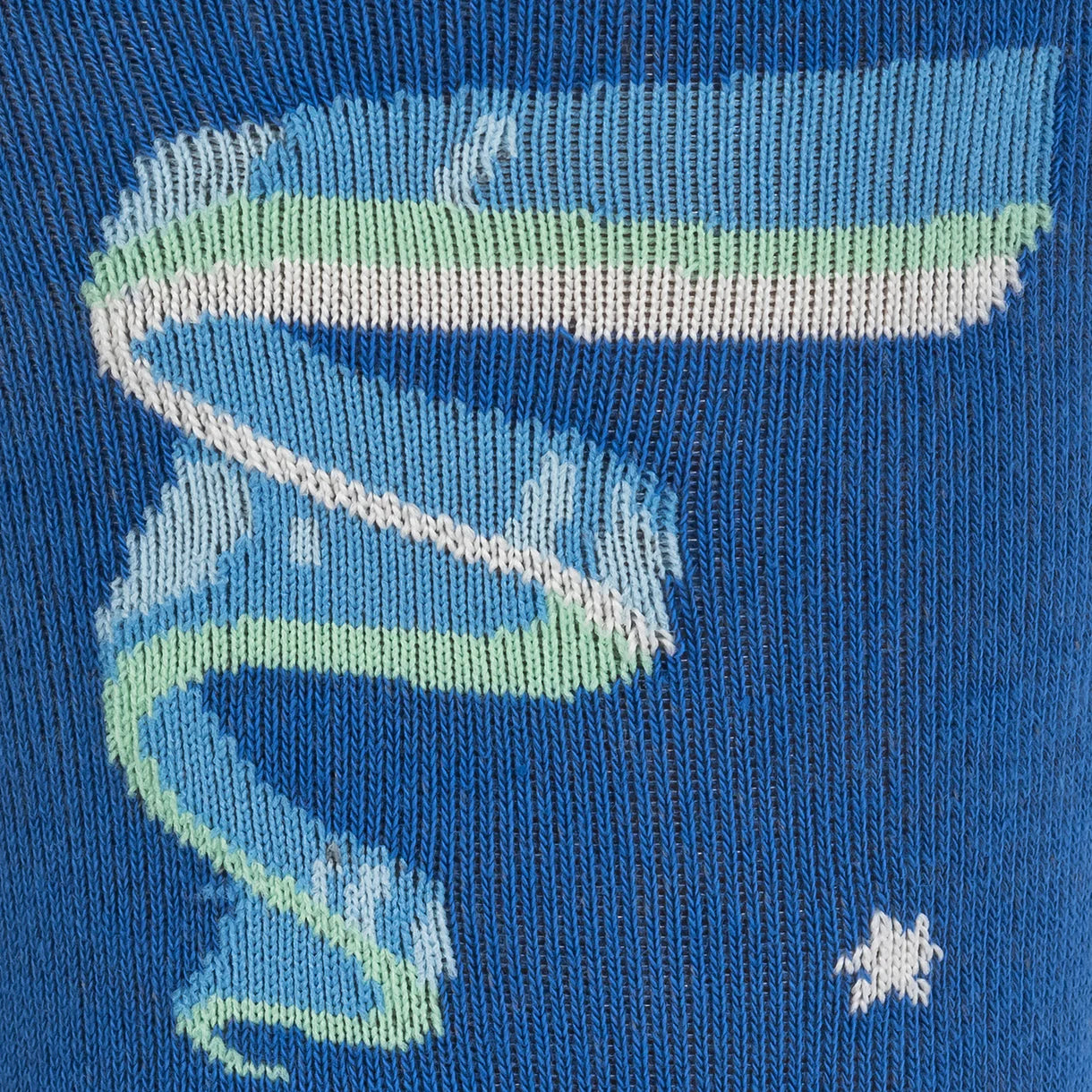 Northern Lights Men's Crew Socks - Glow in the Dark