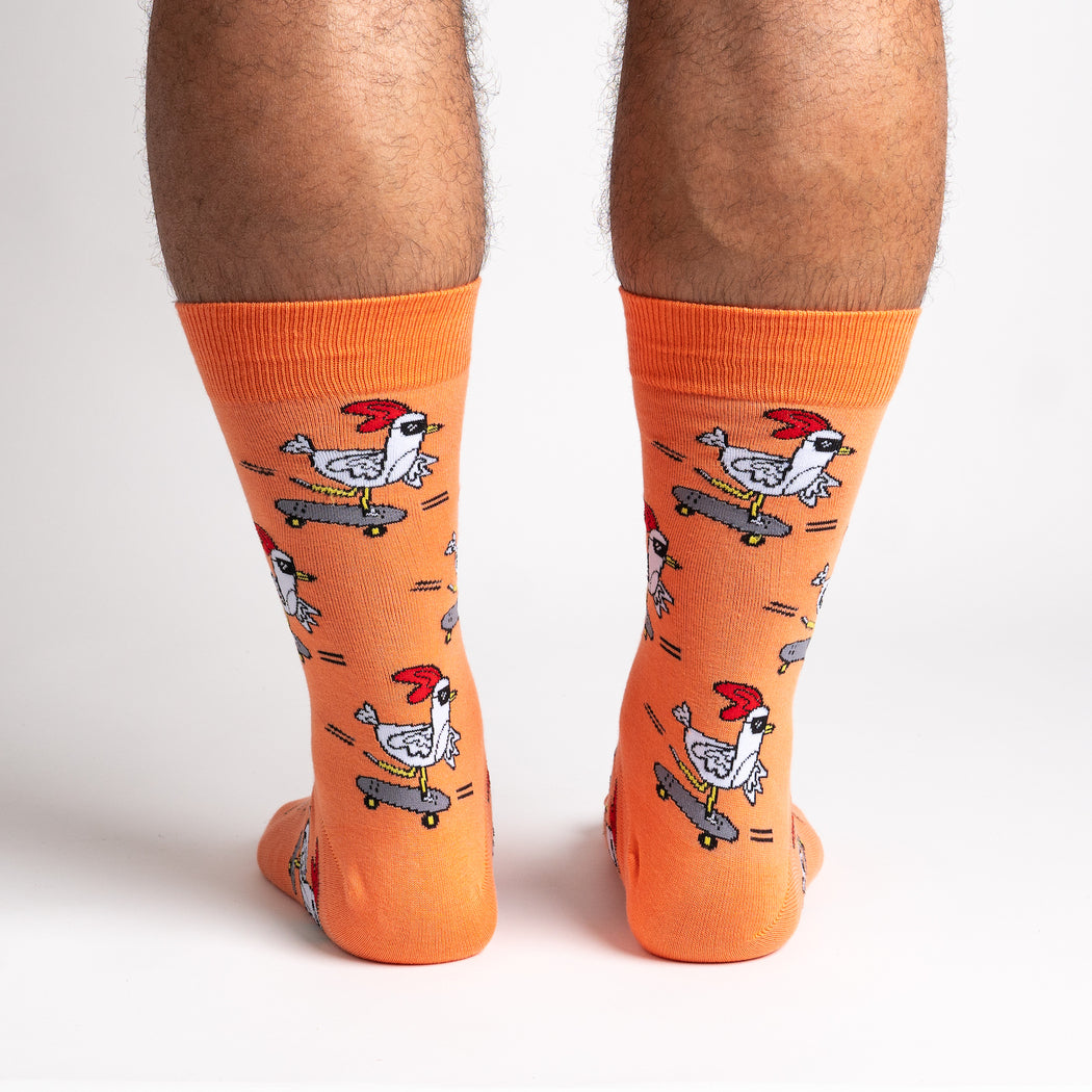 Rad Chicken Men's Crew Socks - The Sockery