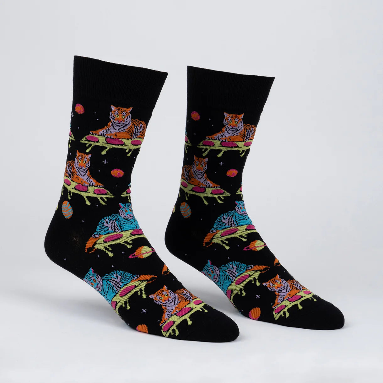 Eye of the Tiger Men's Crew Socks - The Sockery
