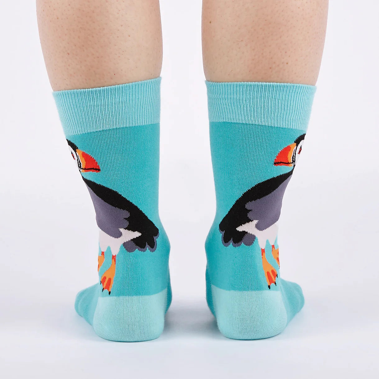 Puffin Awesome Men's Crew Socks