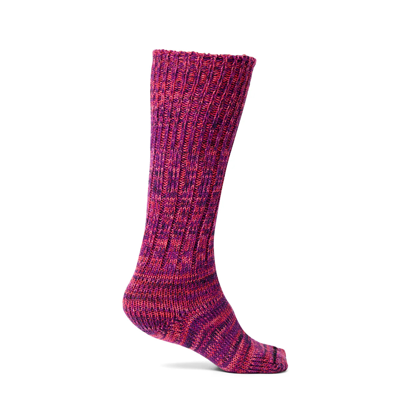Pure Merino Mongrel Socks - Mulberry D