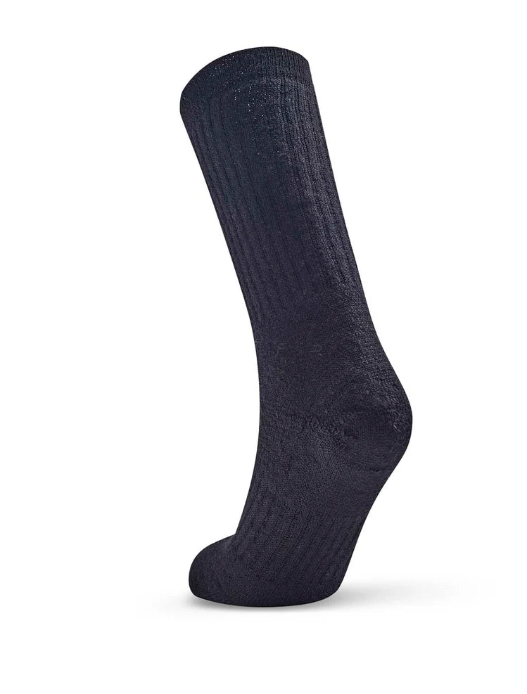 Southern Merino Wool Boot Socks in Black - The Sockery