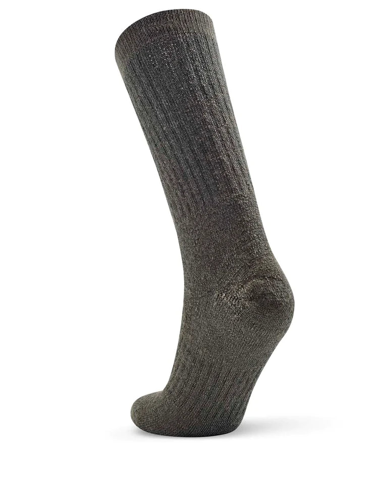 Southern Merino Wool Boot Socks in Khaki - The Sockery
