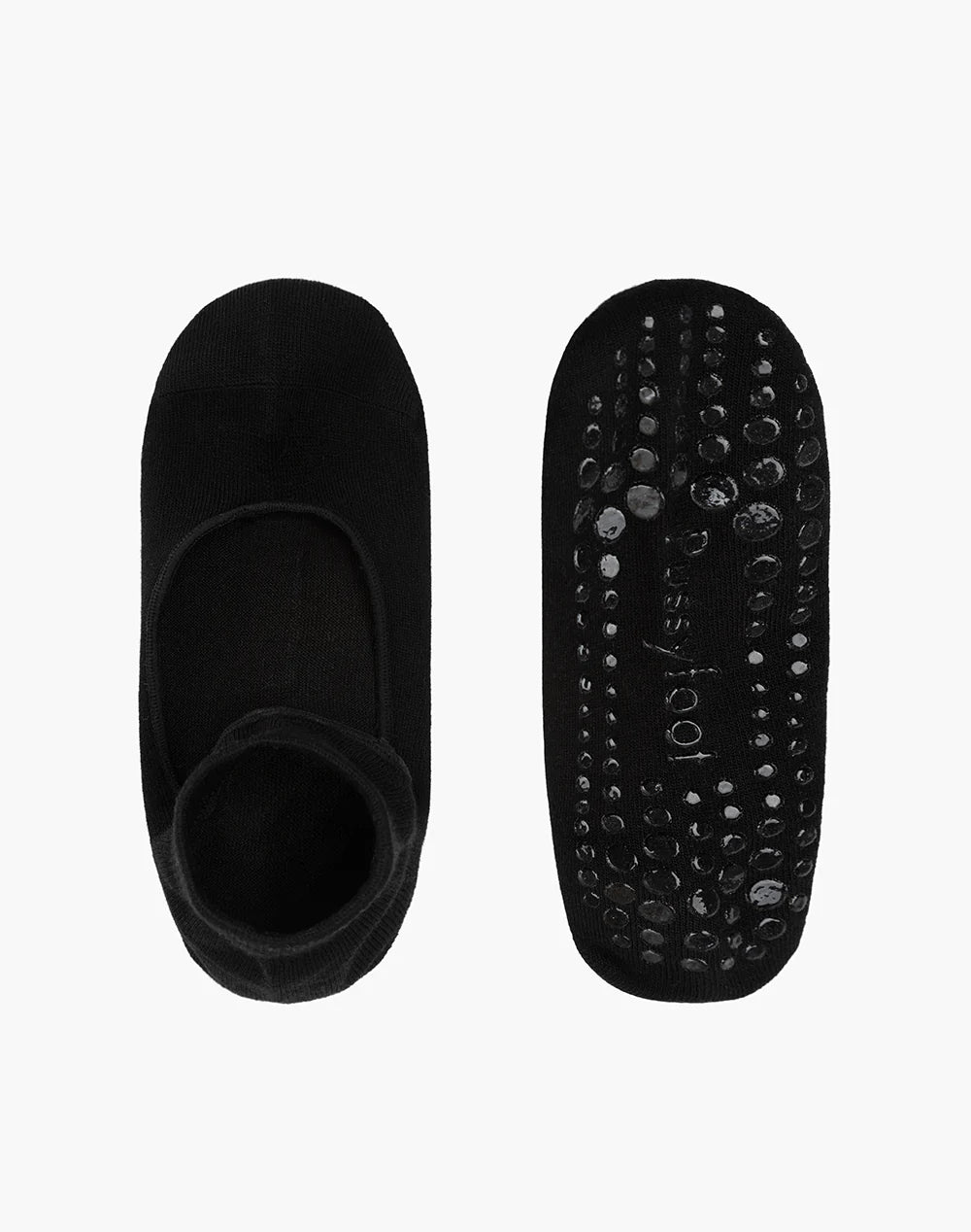 Pilates Grip Socks in Black