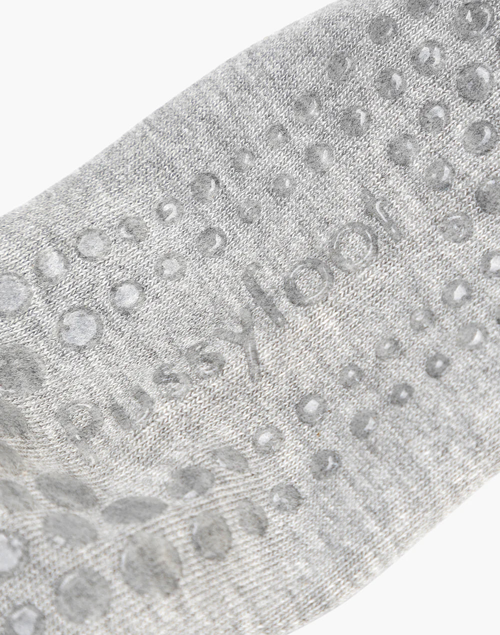 Pilates Grip Socks in Heather Grey