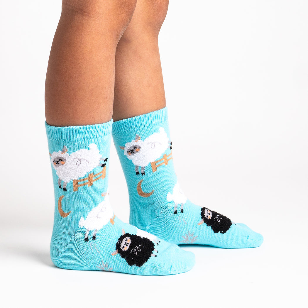 You Can Count On Me Kid's Crew Socks - 3 Pack - The Sockery