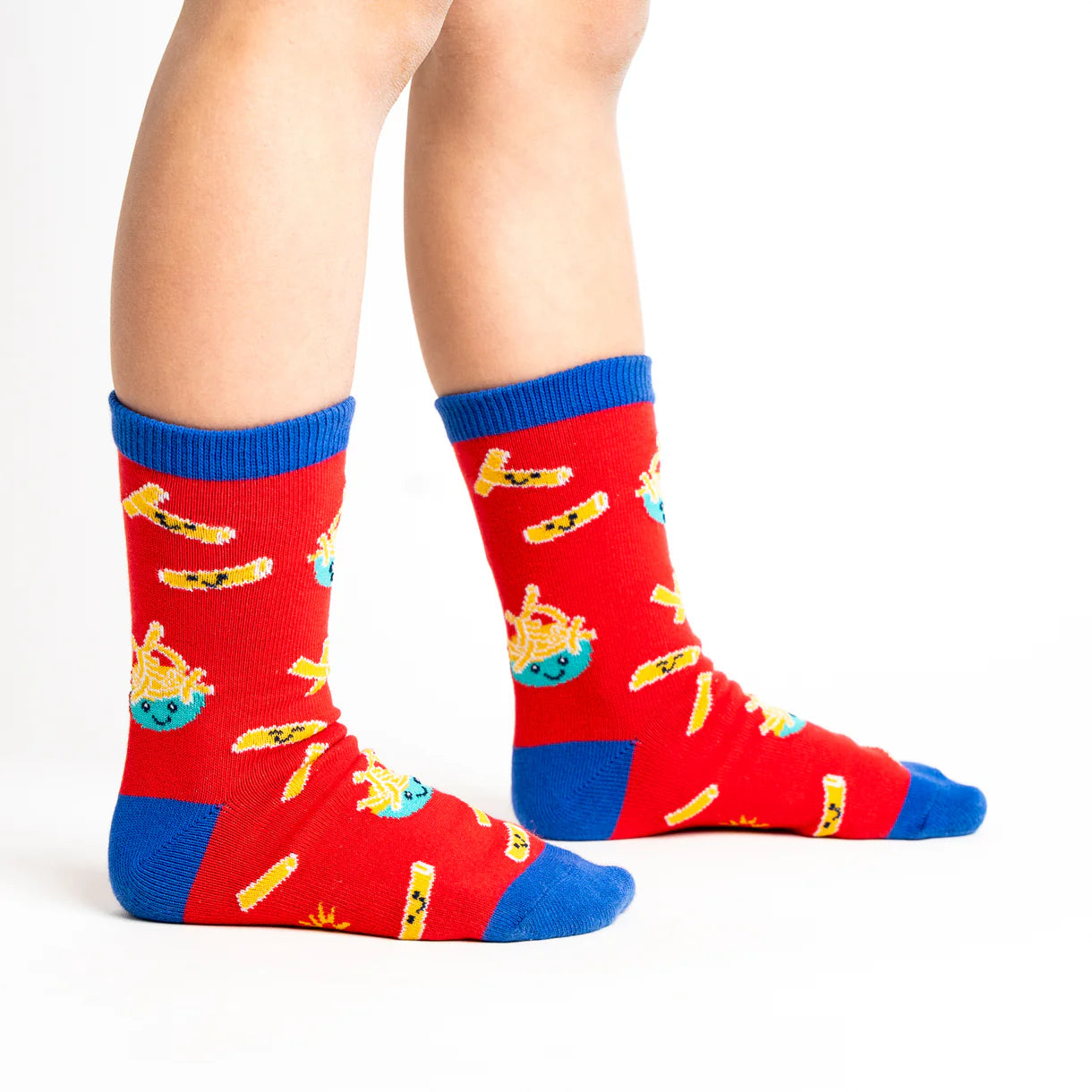 You Mac Me So Happy Kids Crew Sock - 3 Pack
