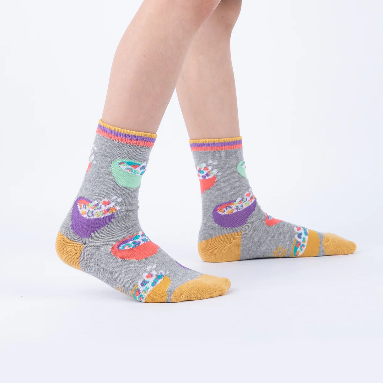 Cereal-ously The Best Kids Crew Sock - 3 Pack