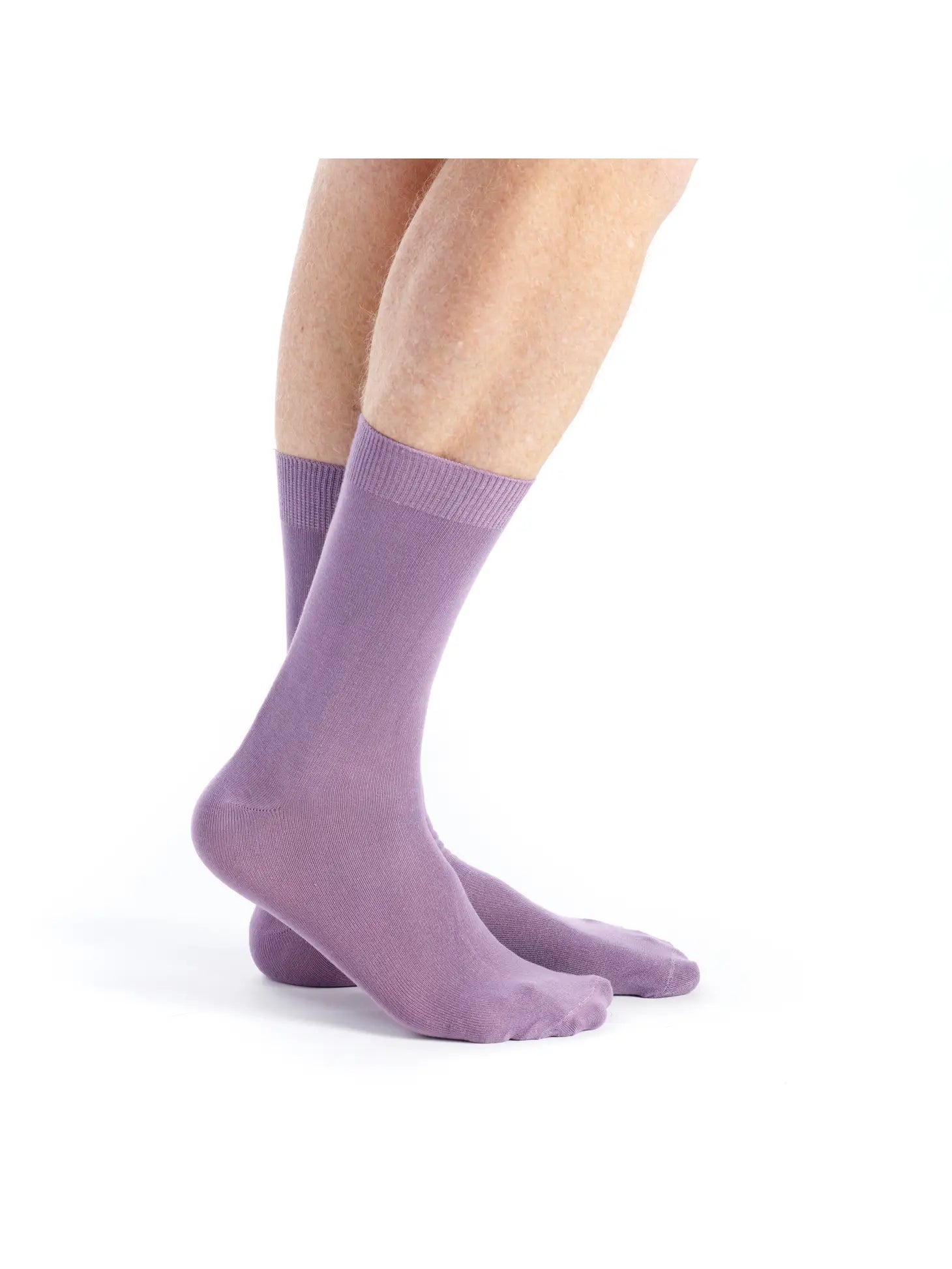 Silk Touch Bamboo Socks in Purple - The Sockery