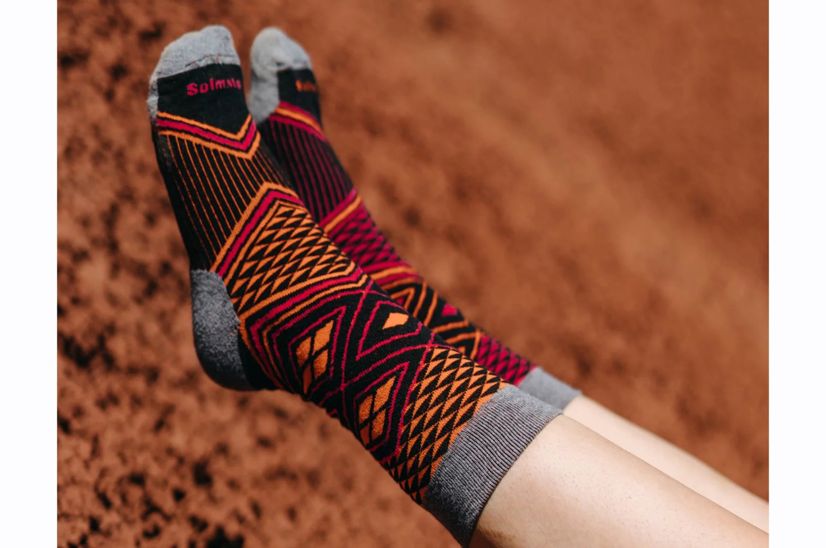 Mango Recycled Wool Performance Socks - The Sockery