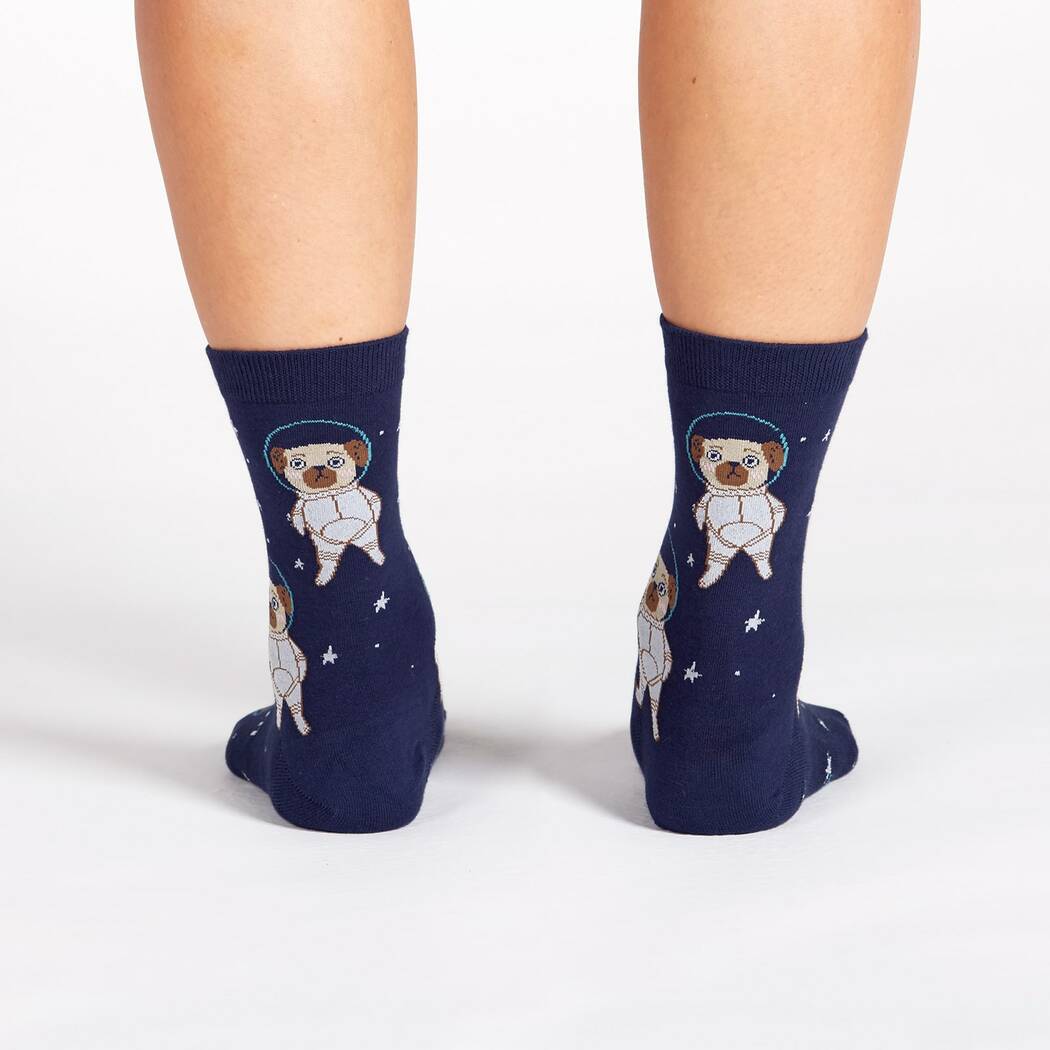 Pugston, We Have a Problem Women's Crew Sock - The Sockery