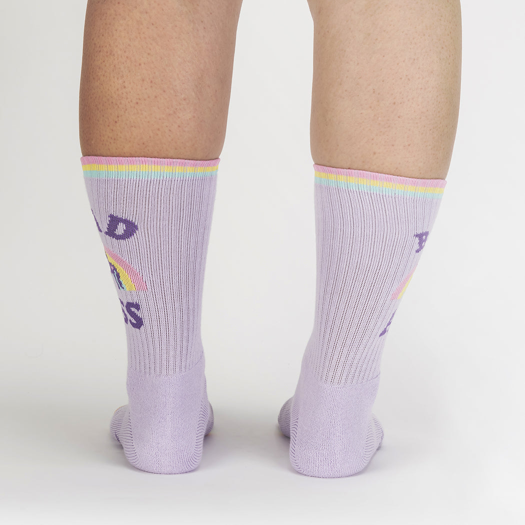 Bad Ass Magic Unisex Athletic Crew Socks - The Sockery