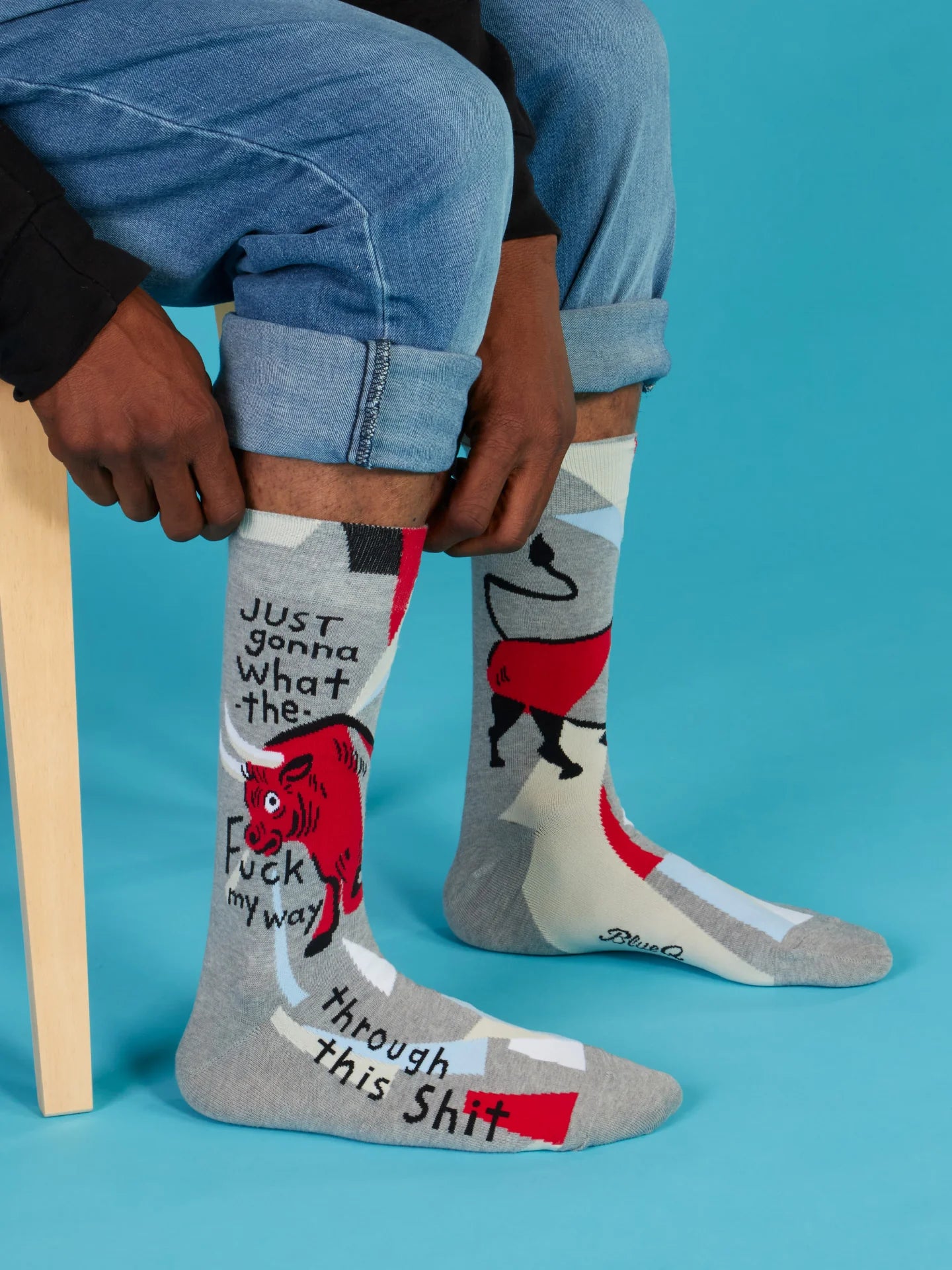 Just Gonna What The F... My Way Through This Sh... Men's Crew Sock