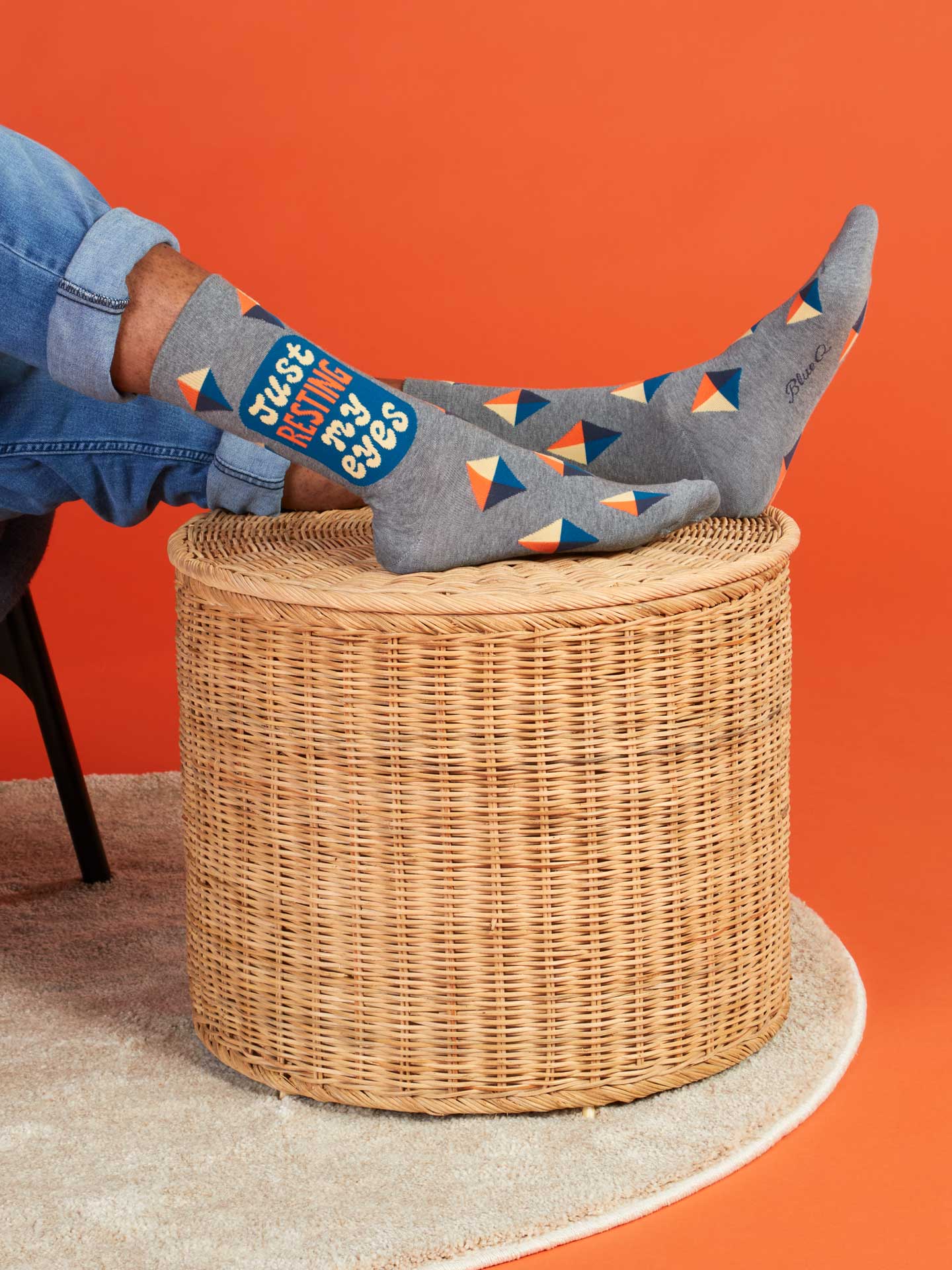 Just Resting My Eyes Men's Crew Sock