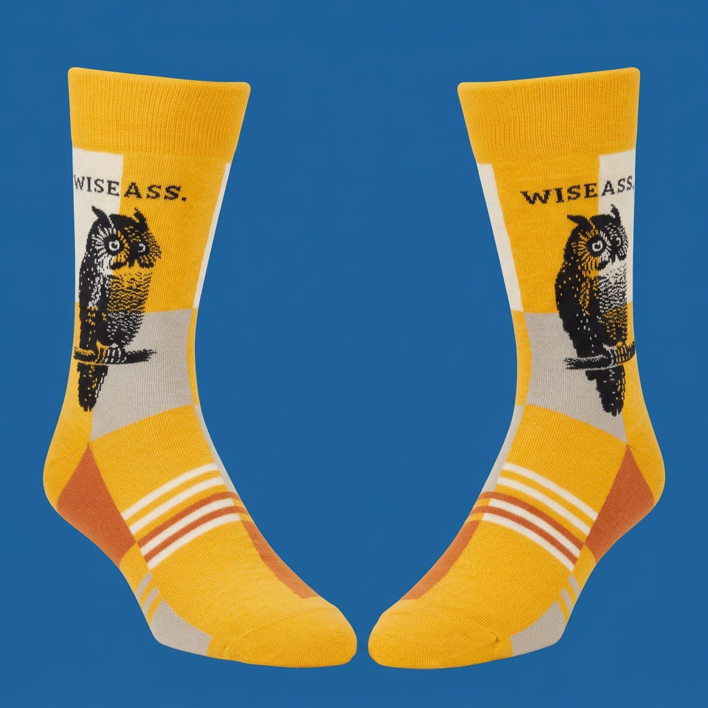 Wiseass Men's Crew Sock